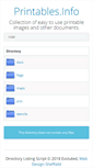 Mobile Screenshot of printables.info